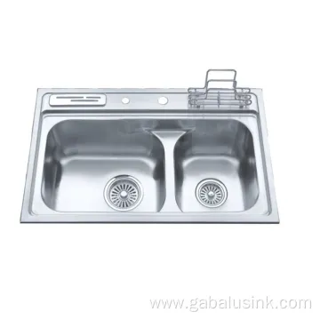 Commercial and Home Kitchen SUS304 Pressed Kitchen Sink